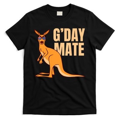 Australia G'Day Mate Shirt Funny Kangaroo Australian Symbol TShirt T-Shirt