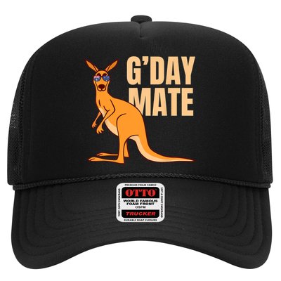 Australia G'Day Mate Shirt Funny Kangaroo Australian Symbol TShirt Trucker Hat