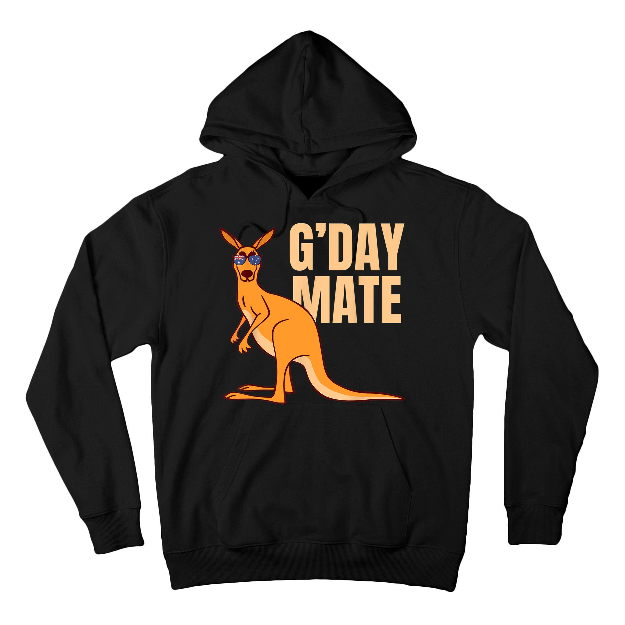 Australia G'Day Mate Shirt Funny Kangaroo Australian Symbol TShirt Tall Hoodie