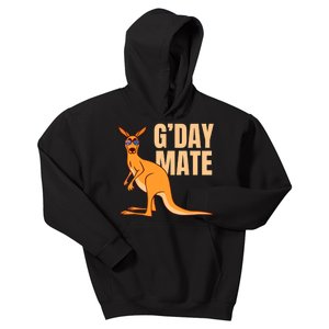 Australia G'Day Mate Shirt Funny Kangaroo Australian Symbol TShirt Kids Hoodie