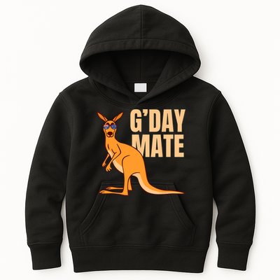 Australia G'Day Mate Shirt Funny Kangaroo Australian Symbol TShirt Kids Hoodie