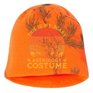 Astrology Group Matching This Is My Scary Halloween Costume Gift Kati - Camo Knit Beanie