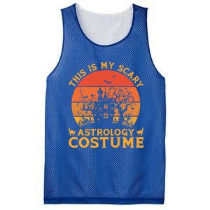 Astrology Group Matching This Is My Scary Halloween Costume Gift Mesh Reversible Basketball Jersey Tank