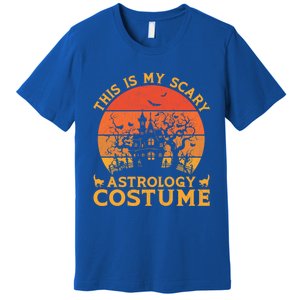 Astrology Group Matching This Is My Scary Halloween Costume Gift Premium T-Shirt