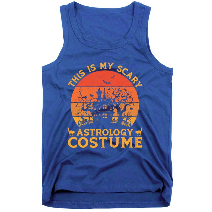 Astrology Group Matching This Is My Scary Halloween Costume Gift Tank Top