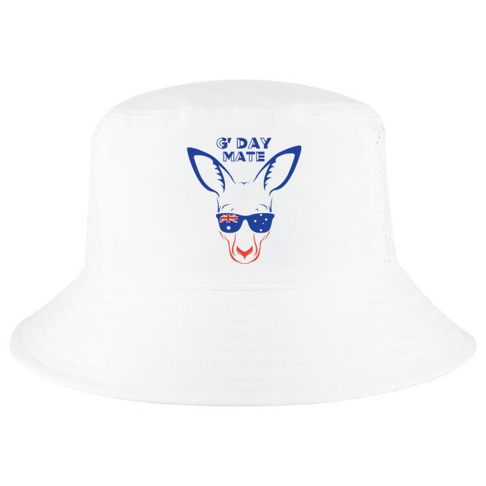 Australia GDay Mate Funny Kangaroo Australian Symbol Cool Comfort Performance Bucket Hat