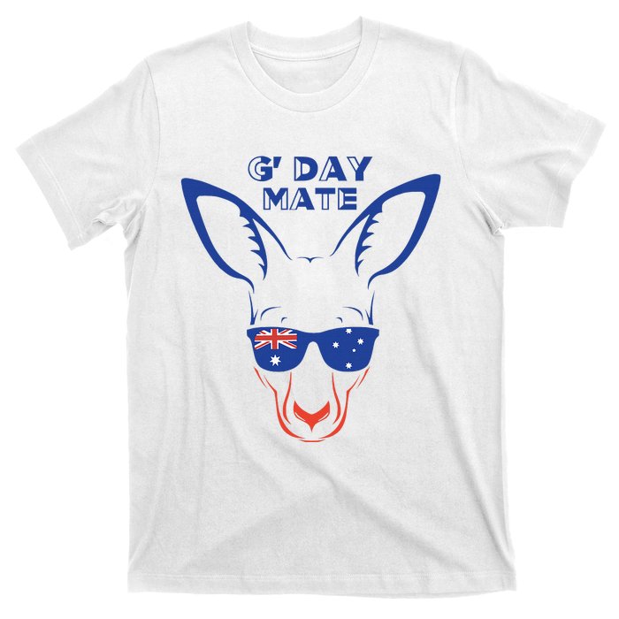 Australia GDay Mate Funny Kangaroo Australian Symbol T-Shirt