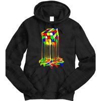 Awesome Graphic Melting Rubik Rubix Rubics Cube Tie Dye Hoodie