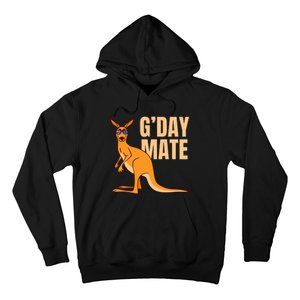 Australia GDay Mate Funny Kangaroo Australian Symbol Hoodie