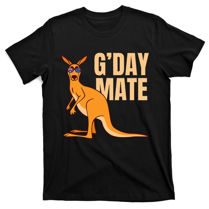 Australia GDay Mate Funny Kangaroo Australian Symbol T-Shirt