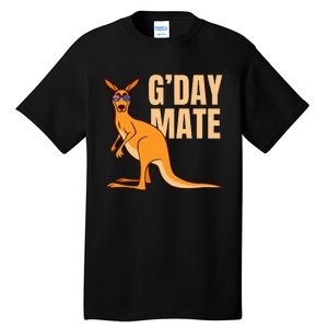 Australia GDay Mate Funny Kangaroo Australian Symbol Tall T-Shirt