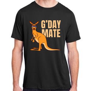 Australia GDay Mate Funny Kangaroo Australian Symbol Adult ChromaSoft Performance T-Shirt