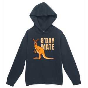 Australia GDay Mate Funny Kangaroo Australian Symbol Urban Pullover Hoodie