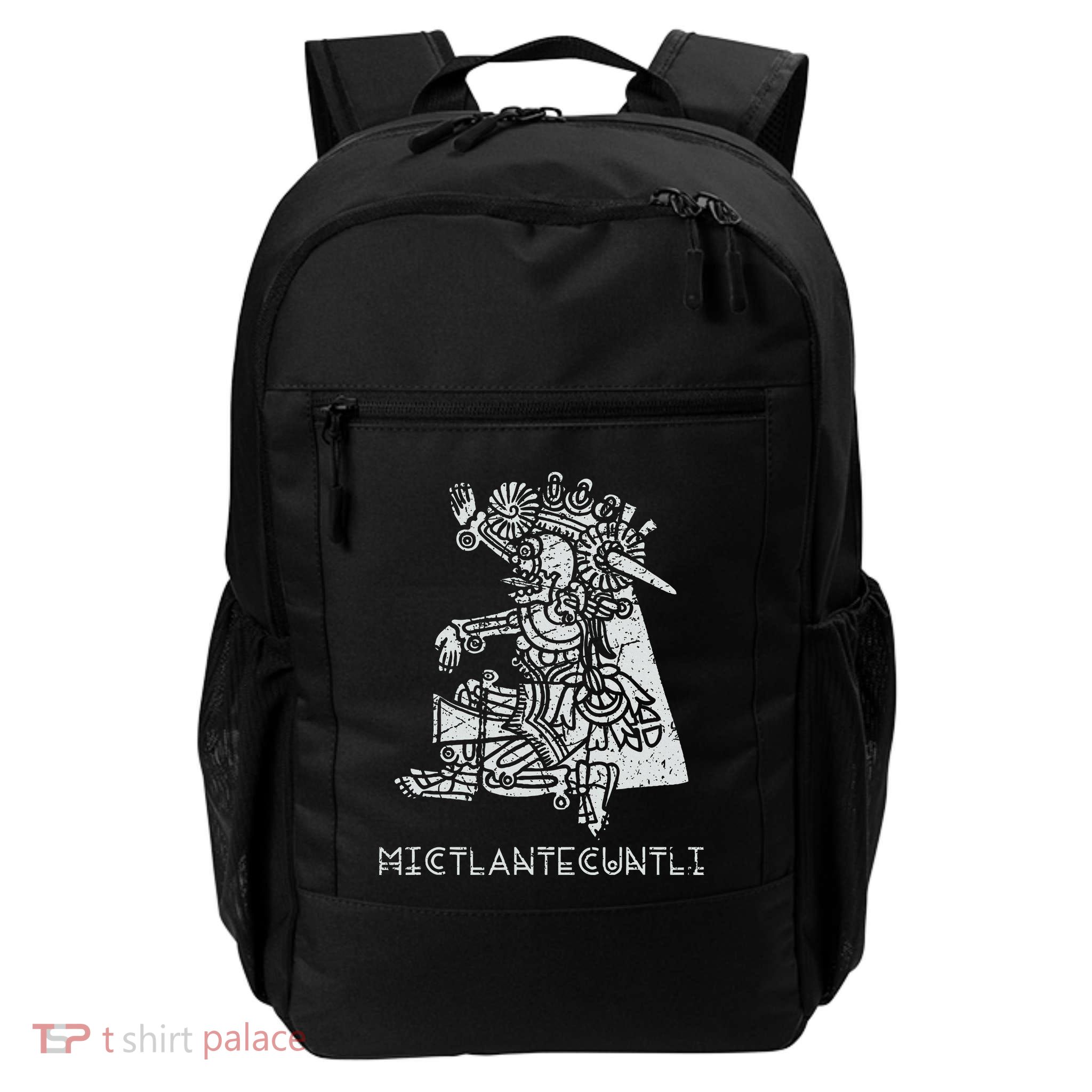 Aztec God Mexico Mythology Mictlantecuhtli Daily Commute Backpack