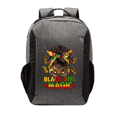 Afro Girl Magic Powerful Afro Afrocentric American Black History Month Vector Backpack