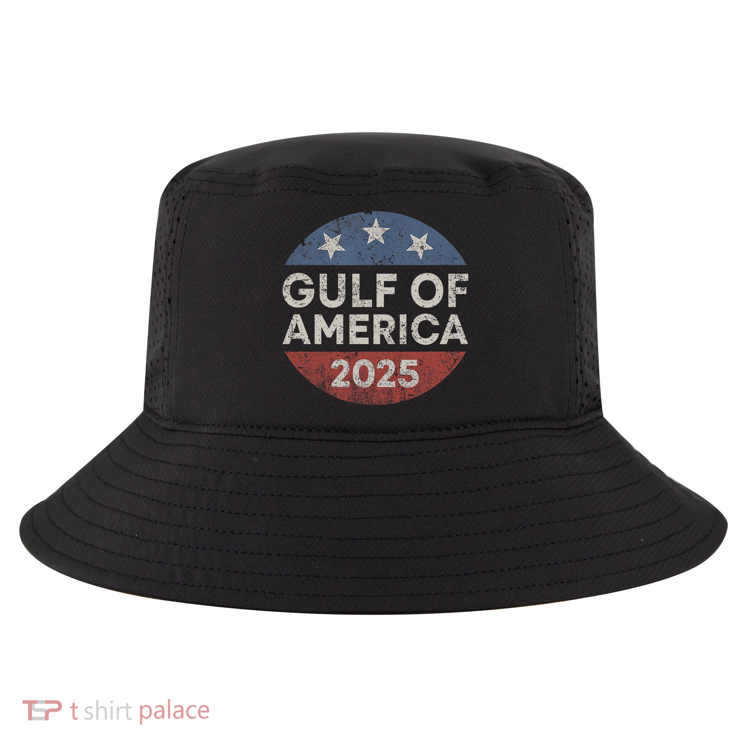 America Gulf Mexico Gulf Of Usa America 2025 Retro Button Cool Comfort Performance Bucket Hat