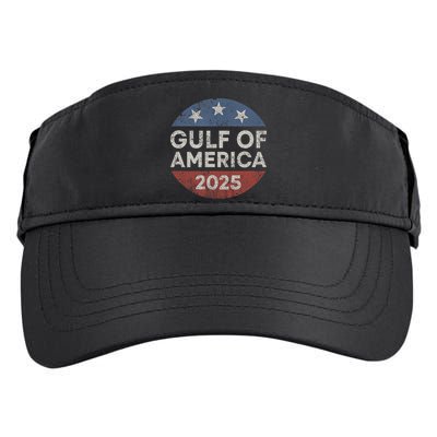 America Gulf Mexico Gulf Of Usa America 2025 Retro Button Adult Drive Performance Visor