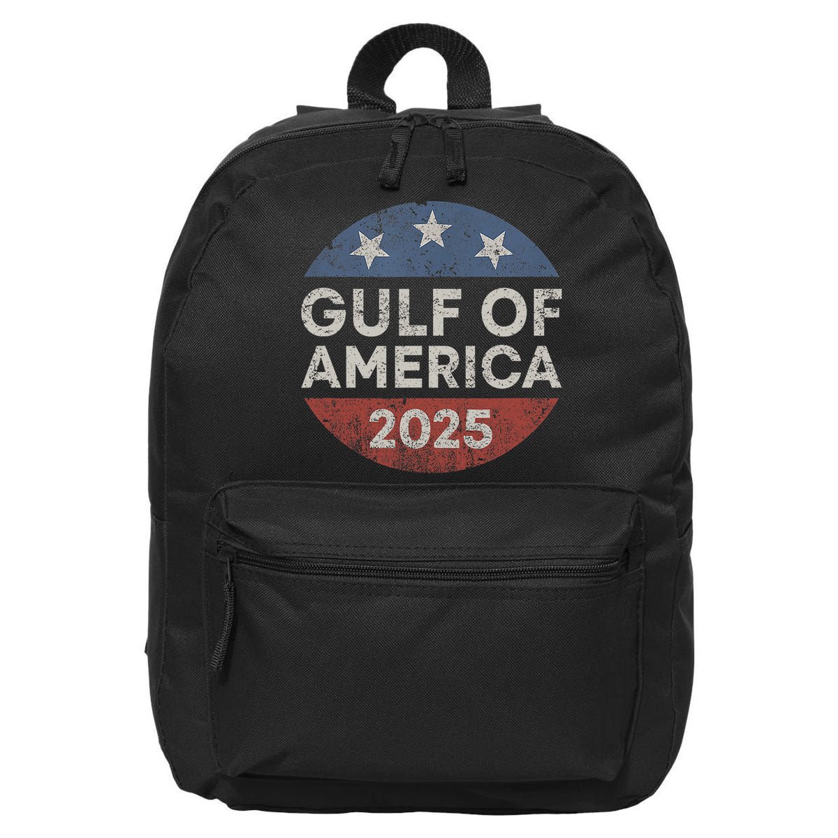 America Gulf Mexico Gulf Of Usa America 2025 Retro Button 16 in Basic Backpack