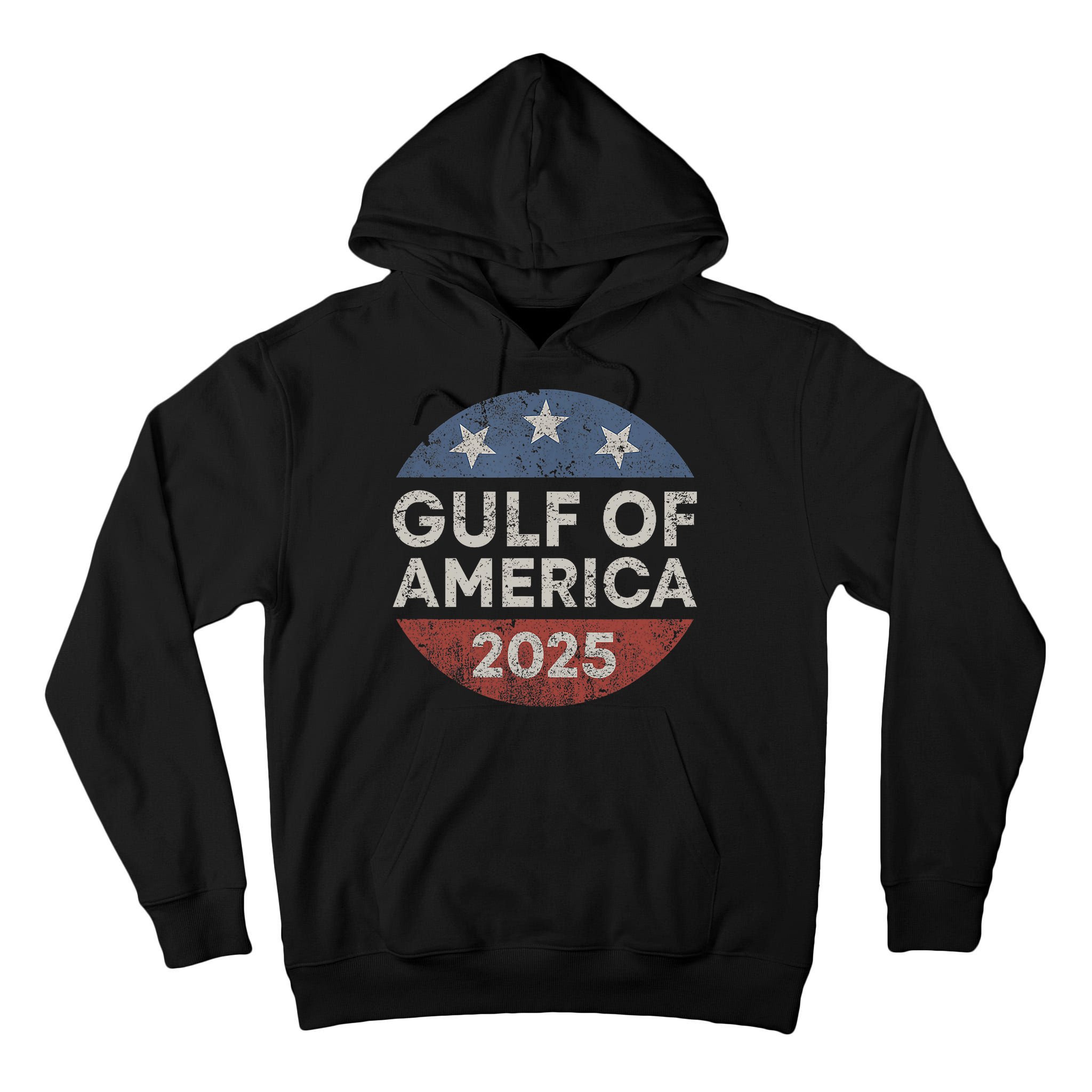 America Gulf Mexico Gulf Of Usa America 2025 Retro Button Tall Hoodie