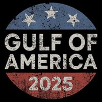 America Gulf Mexico Gulf Of Usa America 2025 Retro Button Zip Tote Bag