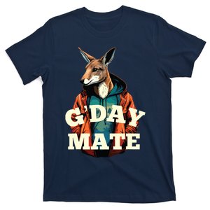 Australia GDay Mate Shirts Funny Kangaroo Australian Symbol T-Shirt