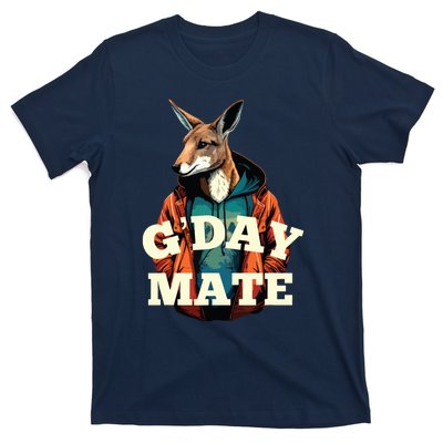 Australia GDay Mate Shirts Funny Kangaroo Australian Symbol T-Shirt