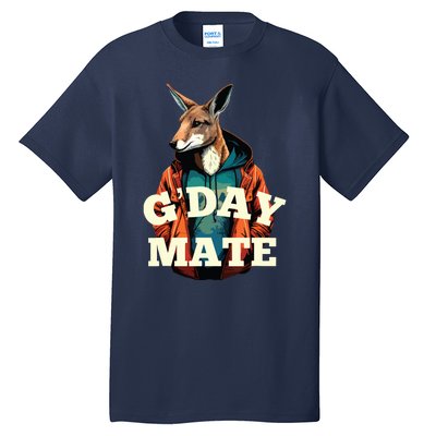 Australia GDay Mate Shirts Funny Kangaroo Australian Symbol Tall T-Shirt