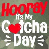 Adopt Gotcha My Gotcha Day Adoption Day Legacy Tie Dye Trucker Hat