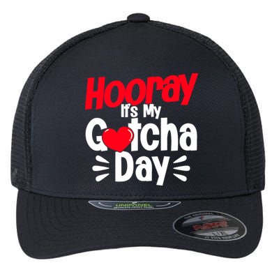 Adopt Gotcha My Gotcha Day Adoption Day Flexfit Unipanel Trucker Cap