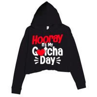 Adopt Gotcha My Gotcha Day Adoption Day Crop Fleece Hoodie