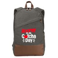 Adopt Gotcha My Gotcha Day Adoption Day Cotton Canvas Backpack
