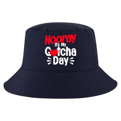 Adopt Gotcha My Gotcha Day Adoption Day Cool Comfort Performance Bucket Hat