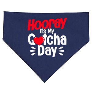 Adopt Gotcha My Gotcha Day Adoption Day USA-Made Doggie Bandana