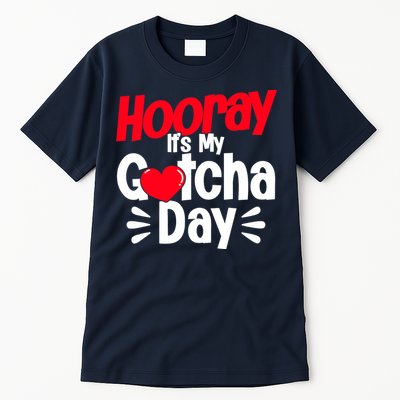 Adopt Gotcha My Gotcha Day Adoption Day Tall T-Shirt