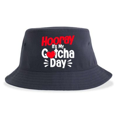 Adopt Gotcha My Gotcha Day Adoption Day Sustainable Bucket Hat