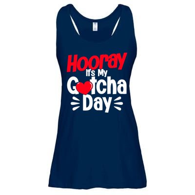 Adopt Gotcha My Gotcha Day Adoption Day Ladies Essential Flowy Tank