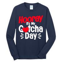 Adopt Gotcha My Gotcha Day Adoption Day Tall Long Sleeve T-Shirt
