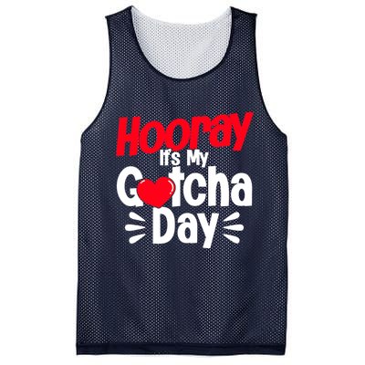 Adopt Gotcha My Gotcha Day Adoption Day Mesh Reversible Basketball Jersey Tank