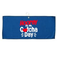 Adopt Gotcha My Gotcha Day Adoption Day Large Microfiber Waffle Golf Towel