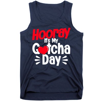 Adopt Gotcha My Gotcha Day Adoption Day Tank Top