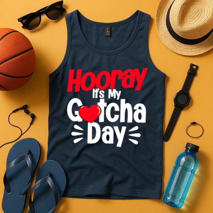 Adopt Gotcha My Gotcha Day Adoption Day Tank Top