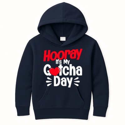 Adopt Gotcha My Gotcha Day Adoption Day Kids Hoodie