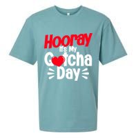 Adopt Gotcha My Gotcha Day Adoption Day Sueded Cloud Jersey T-Shirt