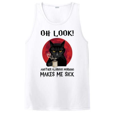 Another Glorious Morning Makes Me Sick Black Cat Cute Gift PosiCharge Competitor Tank