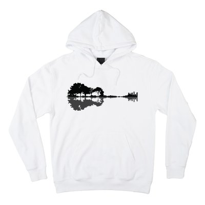 Acoustic Guitar Nature Forest Music Bass Guitarist Men Women Hoodie