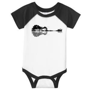 Acoustic Guitar Nature Forest Music Bass Guitarist Infant Baby Jersey Bodysuit