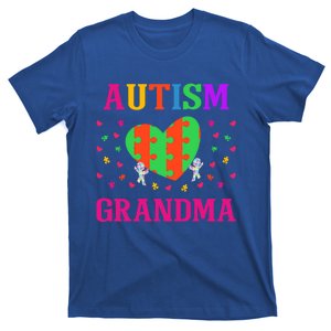 Autism Grandma Nana Mimi Grandmother Autistic Acceptance Cute Gift T-Shirt