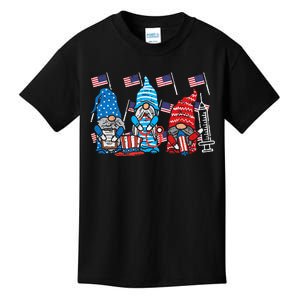 American Gnomes Nurse 4th Of July Scrub Top Patriot Women Kids T-Shirt