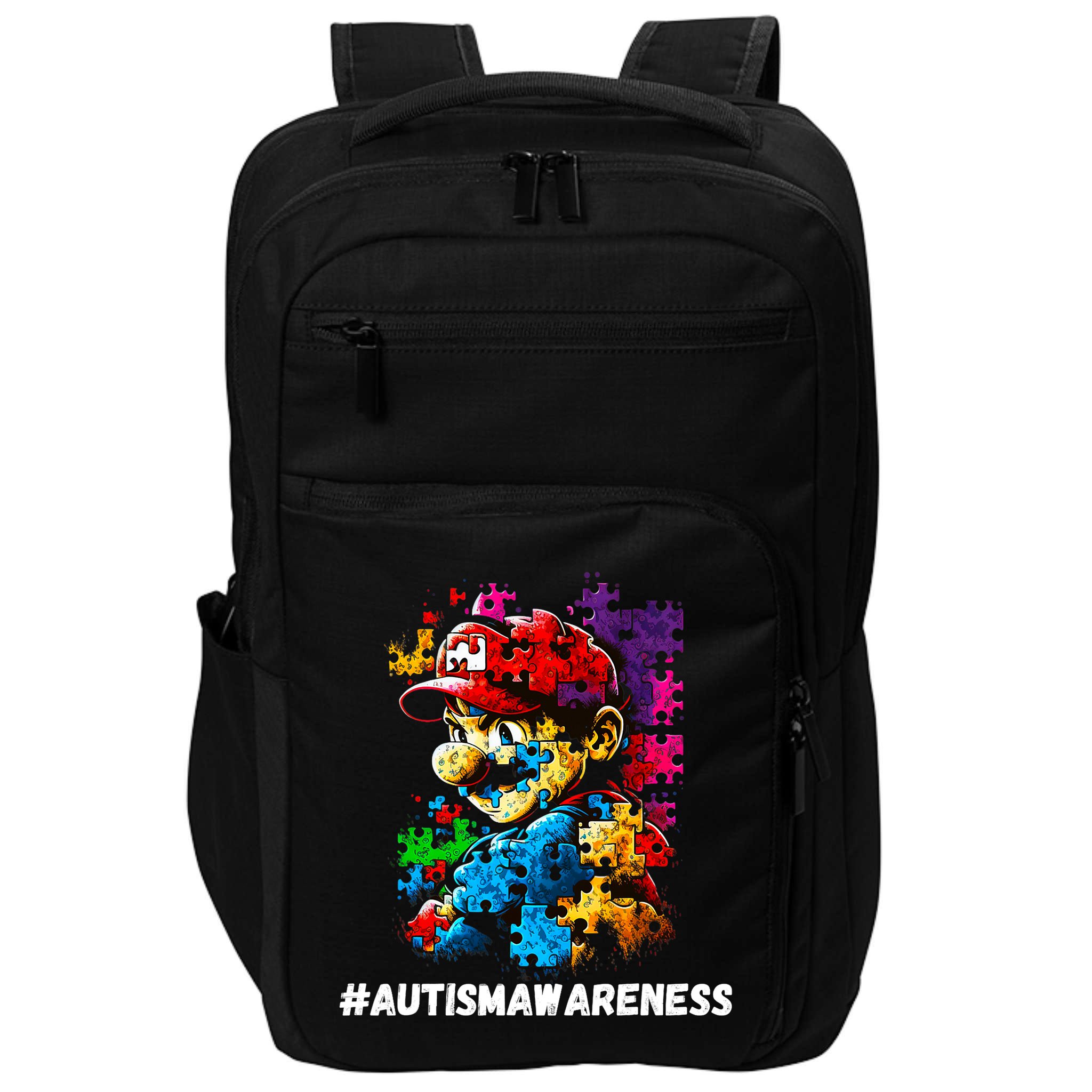 Autism Gamer Navigating Autism , Autism Mom Dad Gaming Impact Tech Backpack