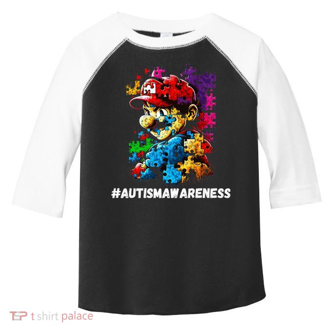 Autism Gamer Navigating Autism , Autism Mom Dad Gaming Toddler Fine Jersey T-Shirt